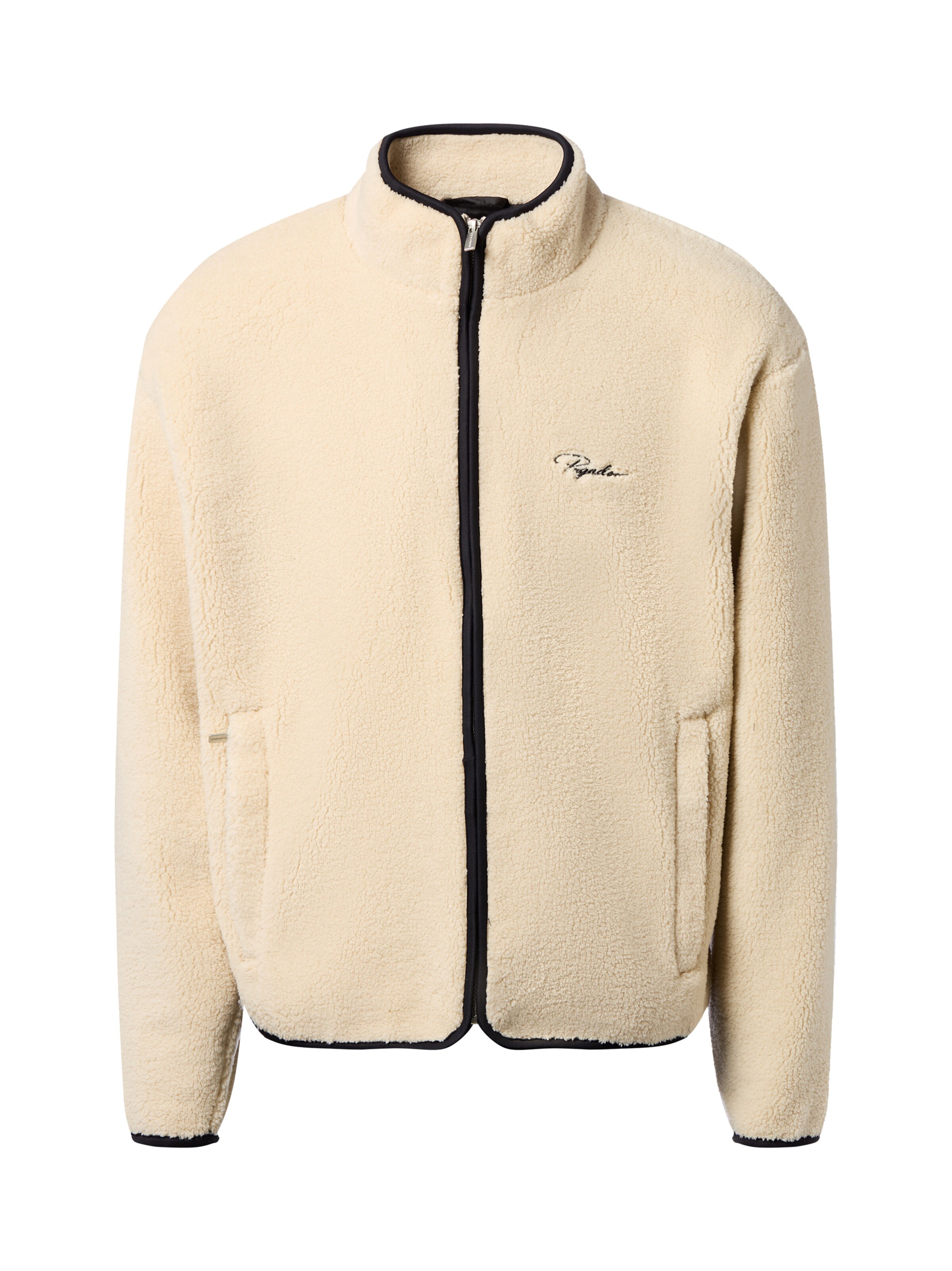 Pegador Fleecejacke 'Signar' in Beige: Vorderseite
