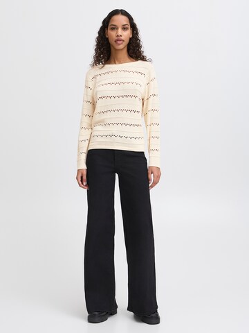 Pullover 'IHLALUHA' di ICHI in beige