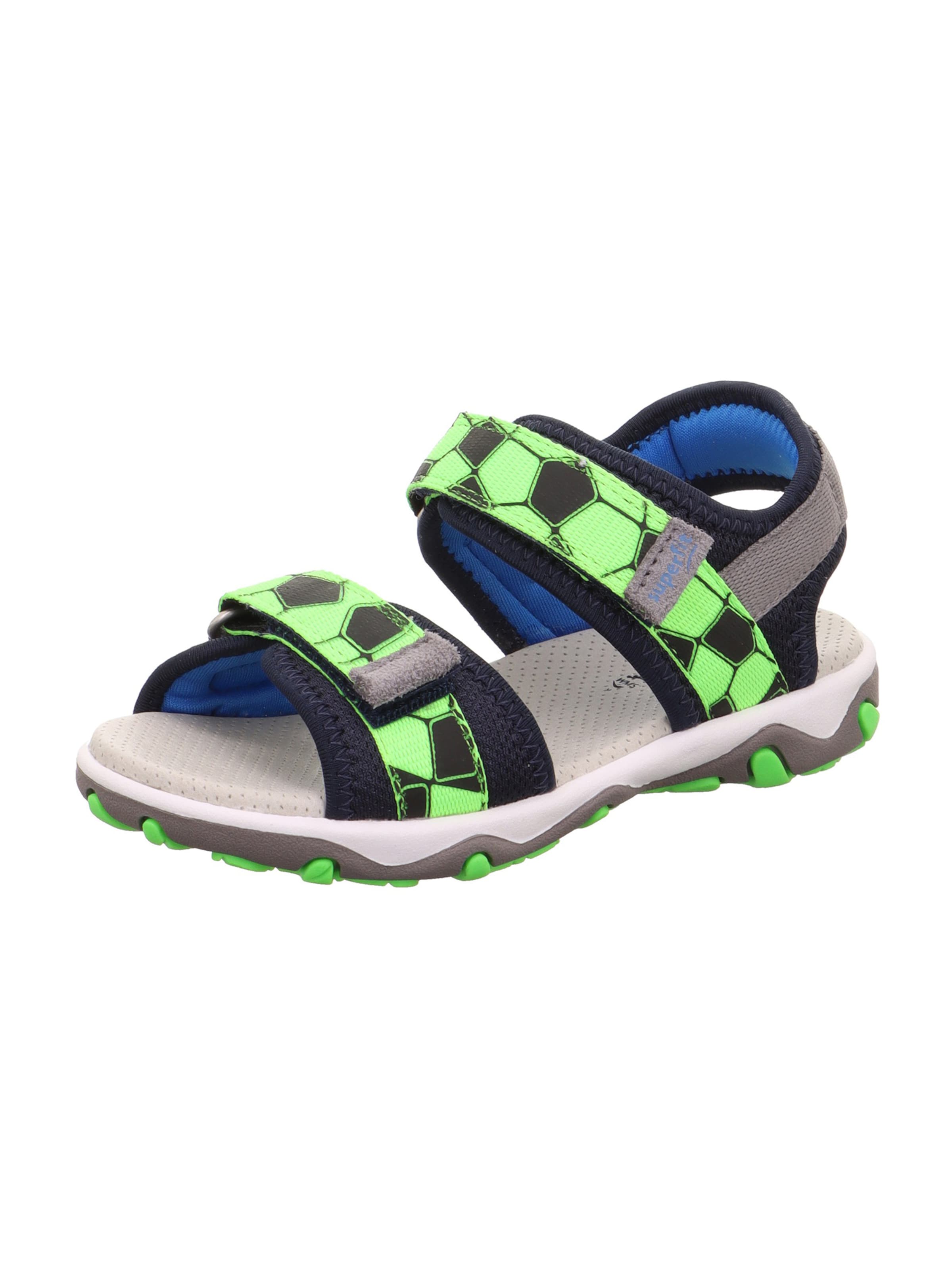 SUPERFIT Odprti čevlji 'MIKE 3.0' | modra barva: sprednja stran