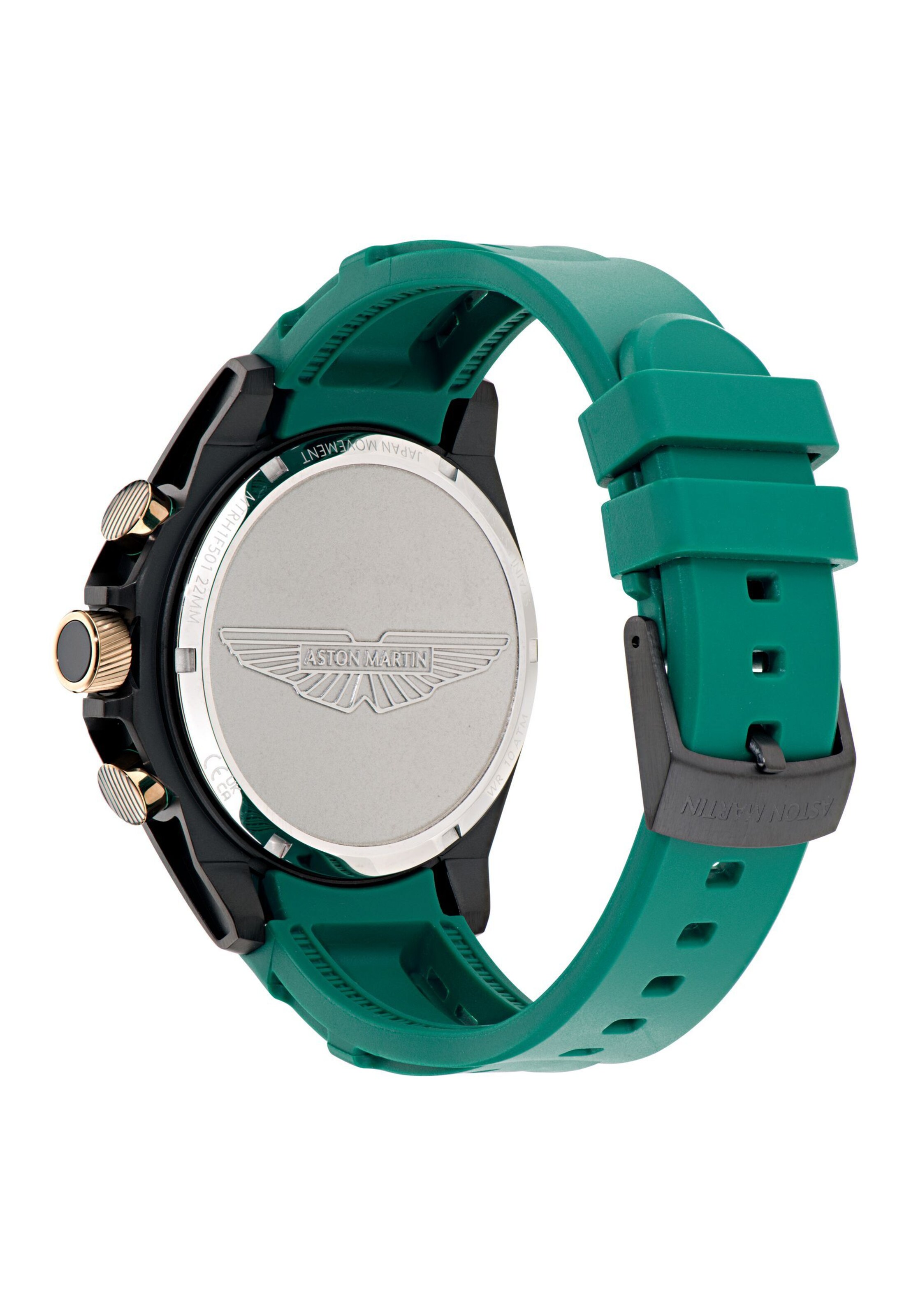 Aston Martin Analoguhr 'HLC' in Grün