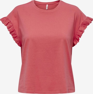 ONLY Shirt 'Iris' in Roze: voorkant