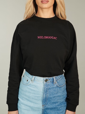 ABOUT YOU x Alina Eremia T-shirt 'Hannah' i svart