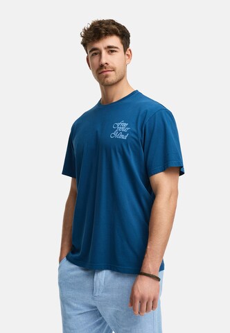 INDICODE JEANS Shirt 'Blank' in Blauw