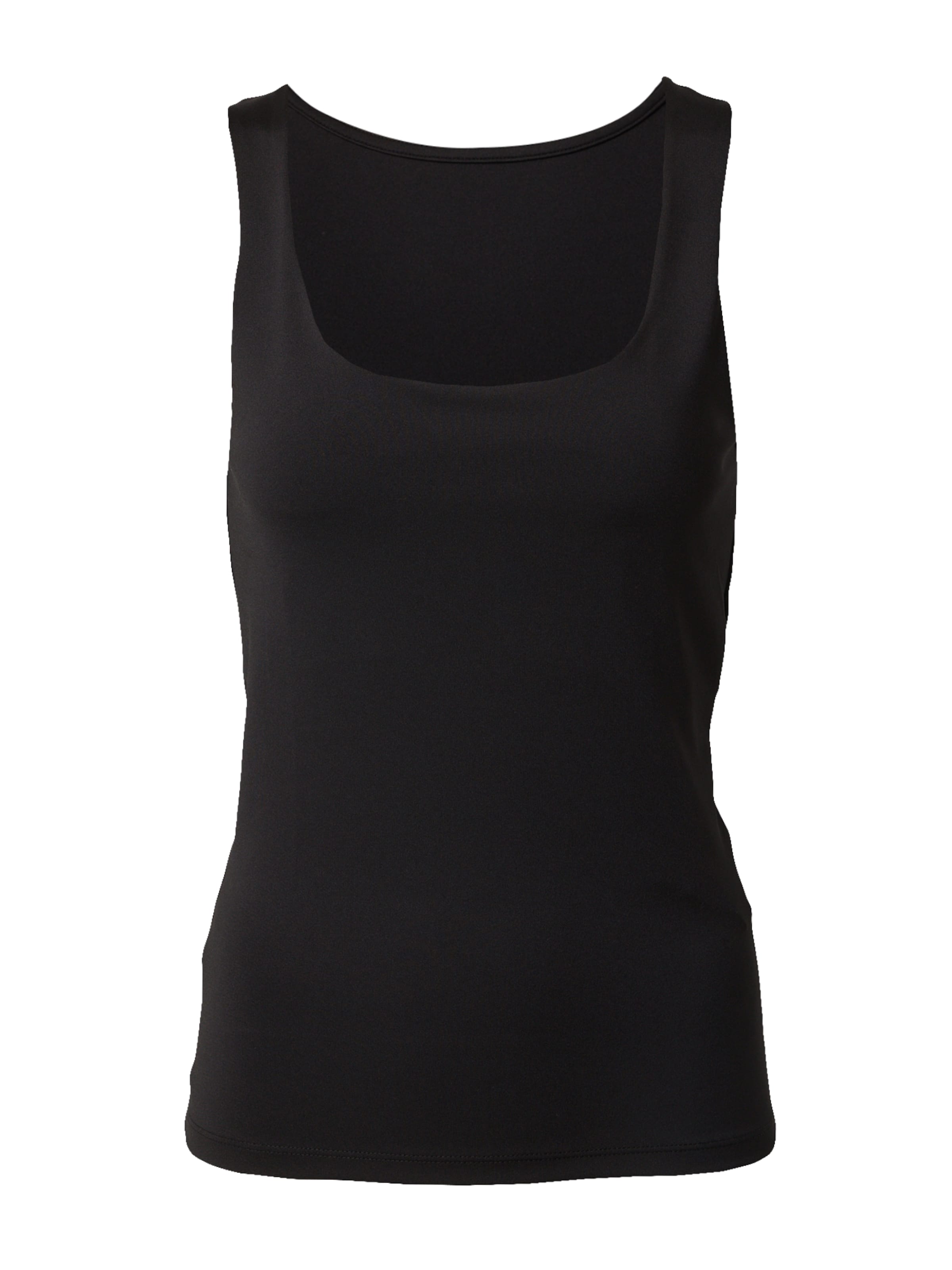 PIECES Top 'Neja' - fekete: elől