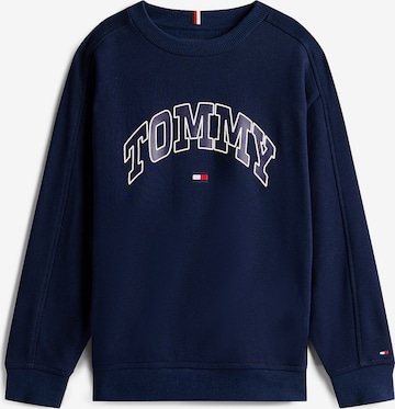 TOMMY HILFIGER Pullover 'Varsity' in Blau: Vorderseite