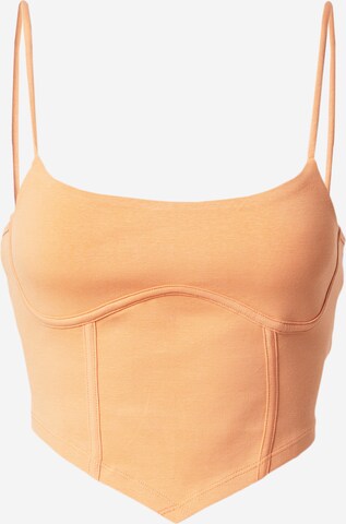 Gina Tricot Top 'Crissy' in Orange: front
