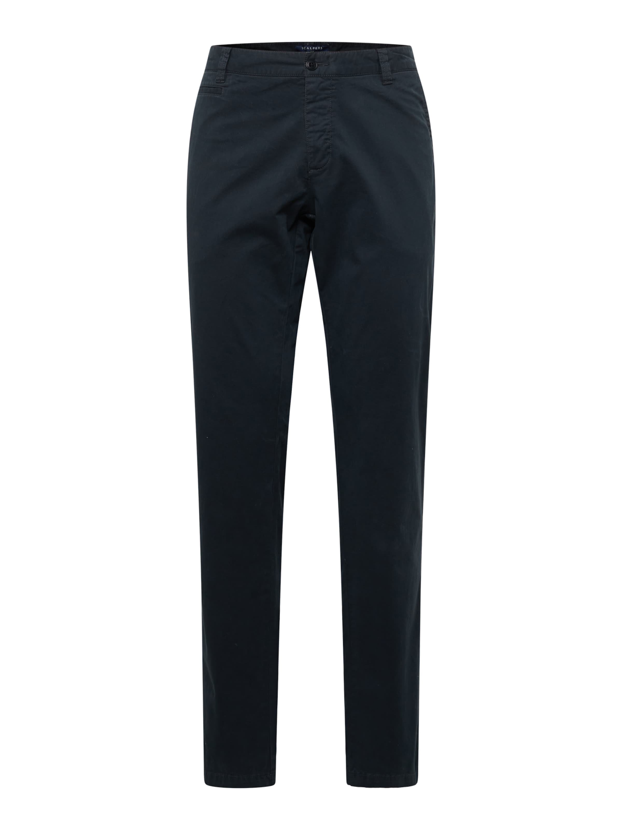 Scalpers tavaline Chino-püksid, värv sinine: eest vaates