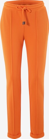 Aniston CASUAL Pleated Pants in Orange: front