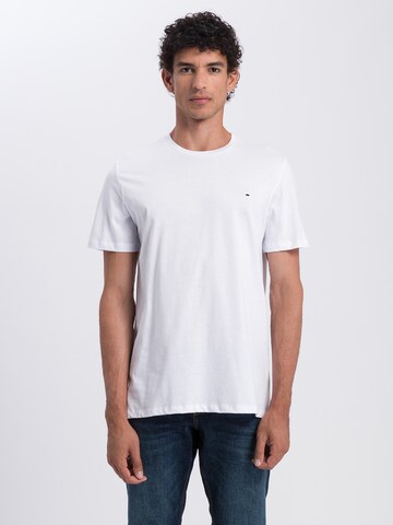 CROSS JEANS Shirt ' 15250 ' in Weiß: Vorderseite