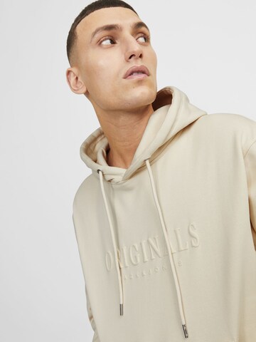 JACK & JONES Collegepaita 'JORFrederiksberg' värissä valkoinen