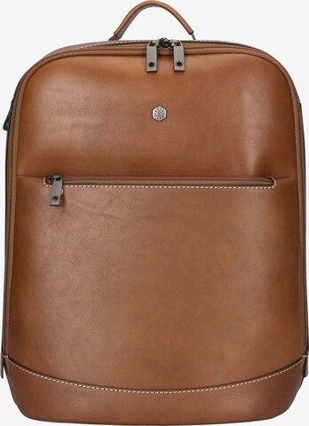 Jekyll & Hide Backpack in Brown: front