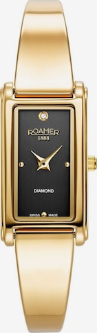 Montre à affichage analogique Roamer en noir : devant