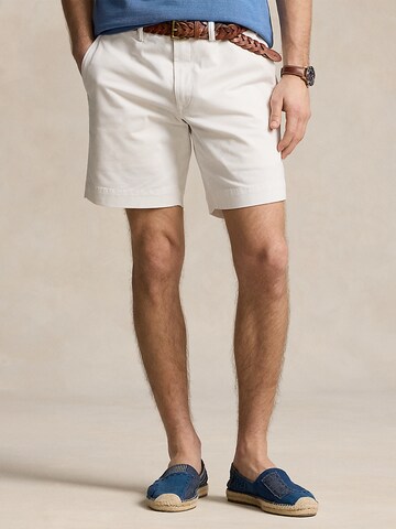 Polo Ralph Lauren Обычный Брюки-чинос 'Beford' в Белый: спереди