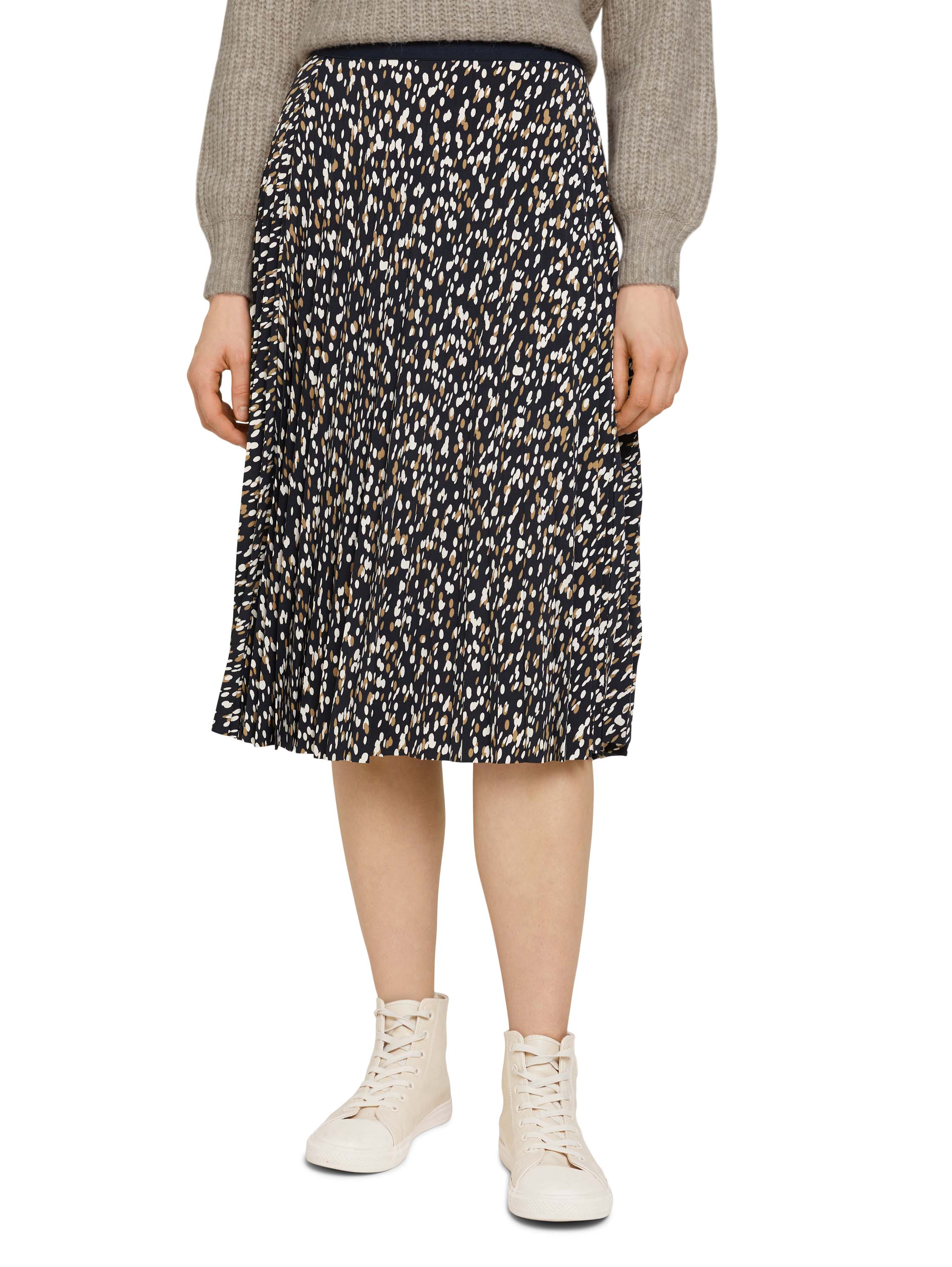 Kobiety Plus size TOM TAILOR Spódnica w kolorze Granatowym 