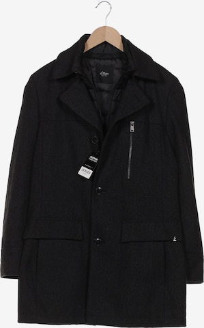 s.Oliver Jacket & Coat in M in Brown: front