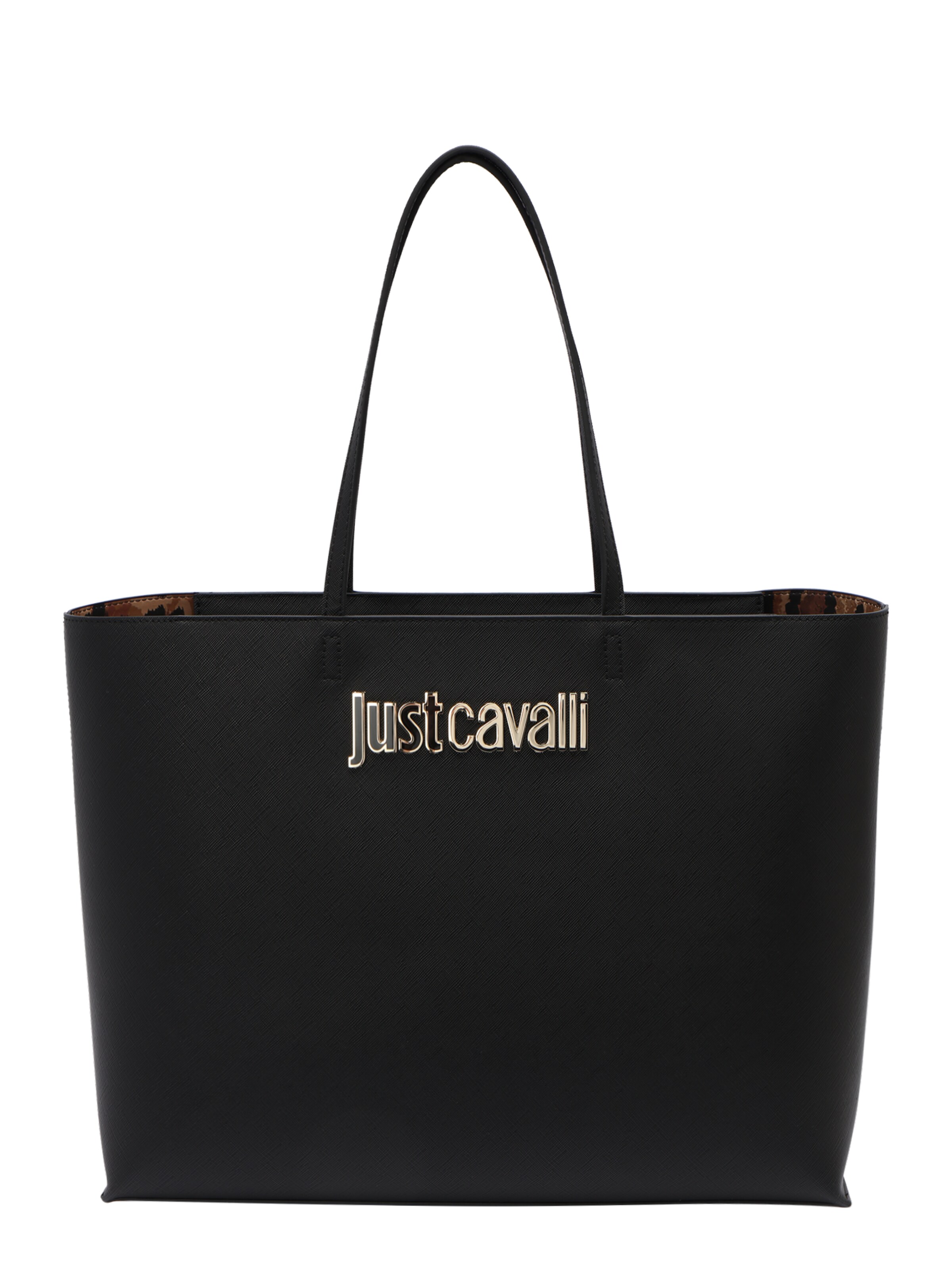 Just Cavalli Shopper in Black: front