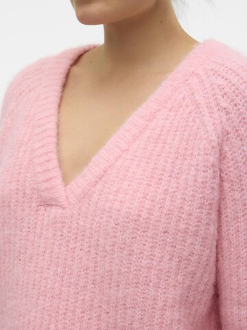 VERO MODA Sweater 'VMAwsome' in Pink