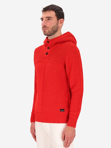 Distretto12 Trui 'Zoltan' in Rood