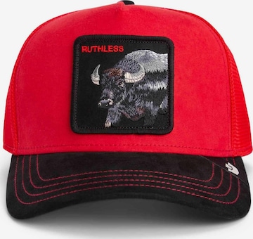 GOORIN Bros.Šilterica 'Gorra goorin bros roja bufalo suede buffalo trucker cap' - crvena boja: prednji dio