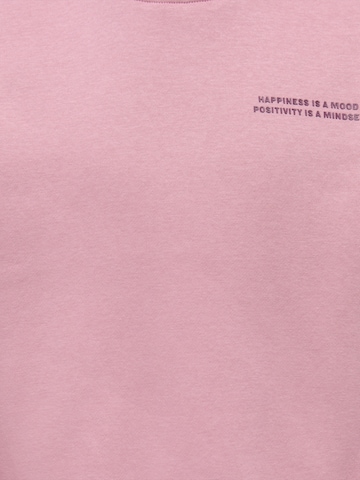 ONLY GIRLS Sweatshirt 'KOGCATRIN' in Pink