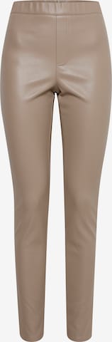 Oxmo Slim fit Leggings 'PAULINE' in Beige: front