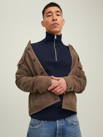 Pull-over 'Perfect' JACK & JONES en bleu