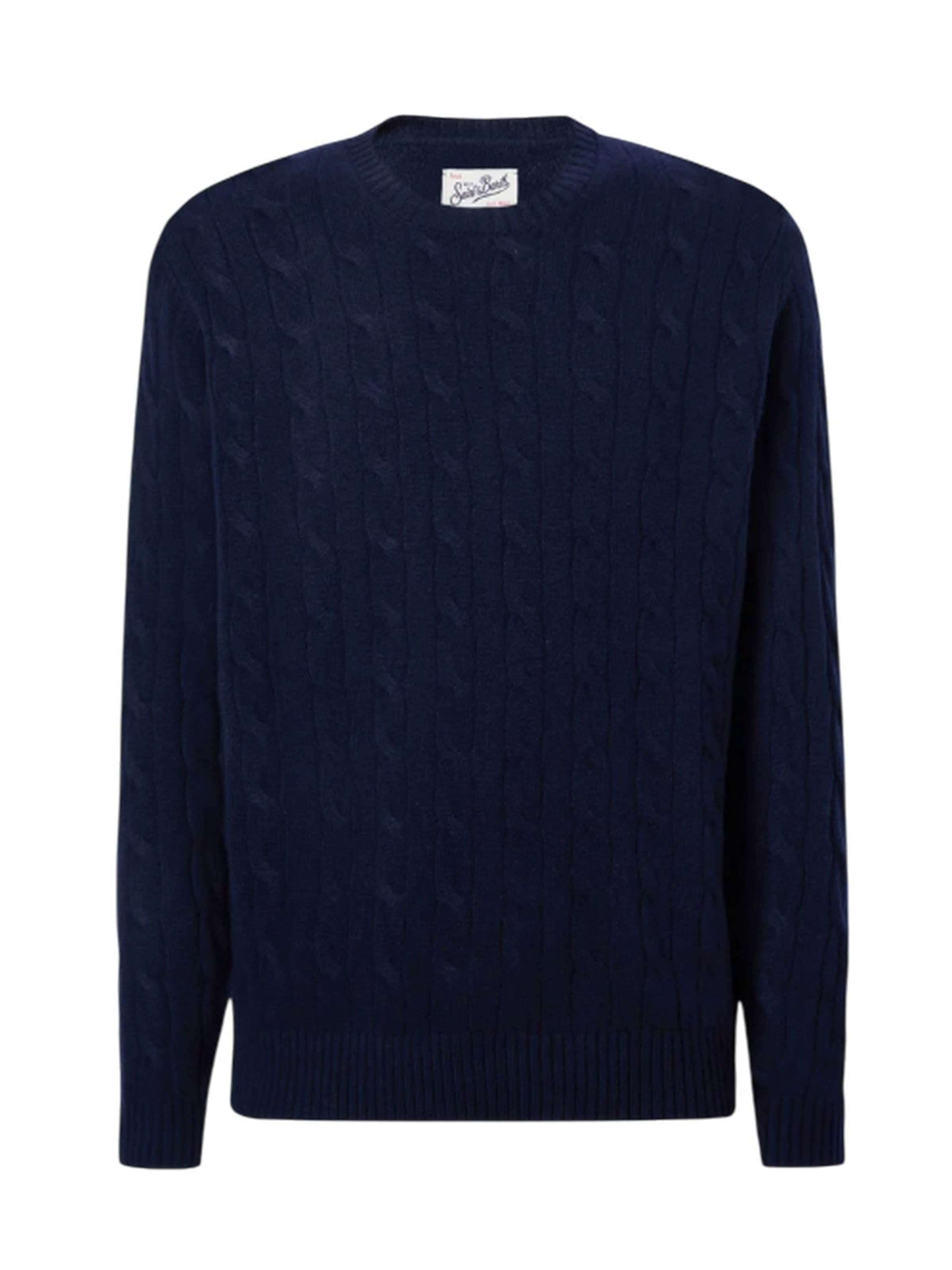 MC2 Saint Barth Pullover‌‌‌ in Blau: Vorderseite