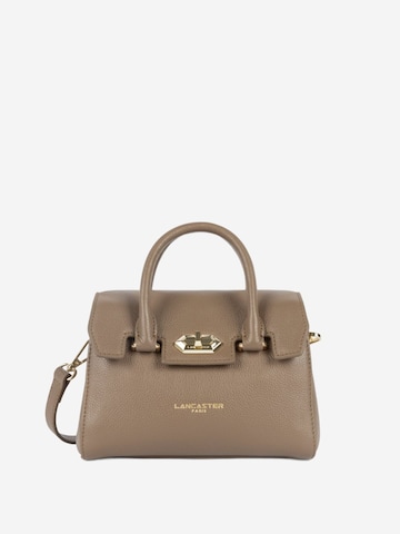 Borsa a mano 'Lancaster Sac à main A rabat avec fermoir Mini Milano Cosmos Sable Foncé' di LANCASTER Paris in beige: frontale