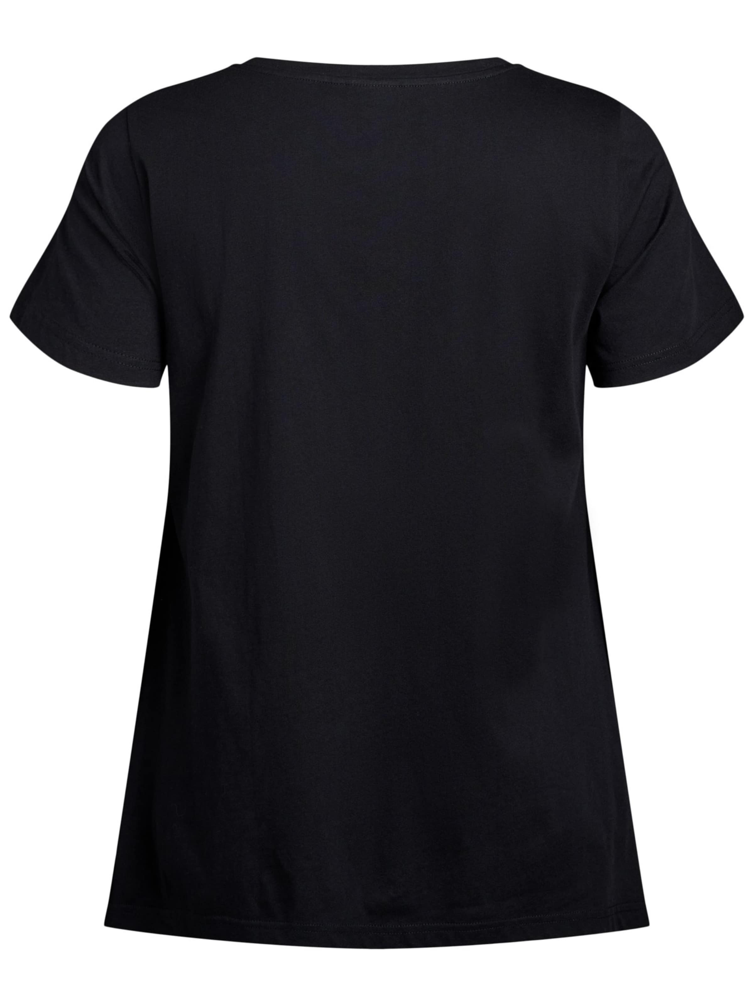 Zizzi Koszulka 'VMY' w kolorze czarny