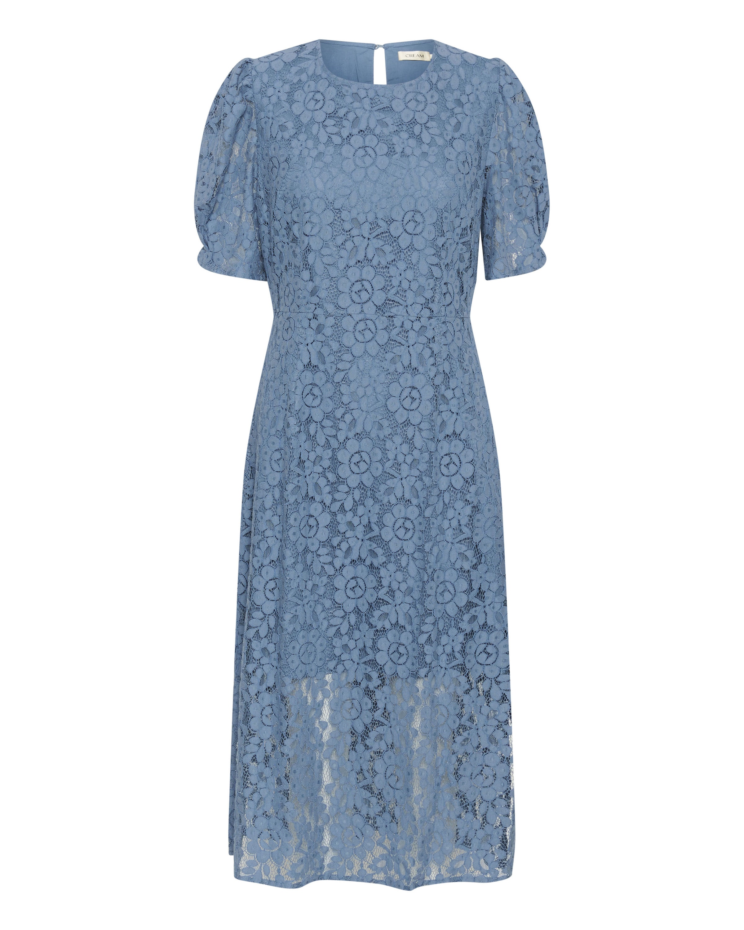 Cream Kjole 'Bana' i blå: forside