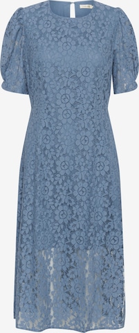 Cream Dress 'Bana' in Blue: front