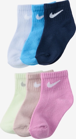Nike Sportswear Socks 'SWOOSH' in Blue: front