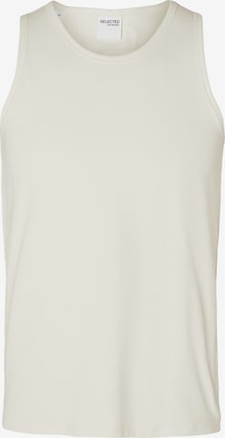 T-Shirt 'SPENCER' SELECTED HOMME en beige : devant