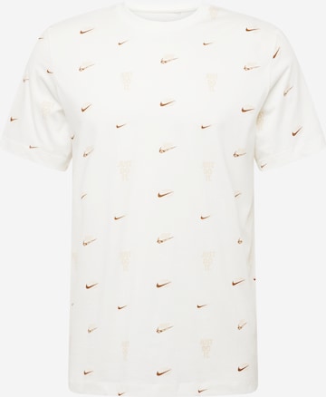 Nike Sportswear Shirt in Beige: voorkant