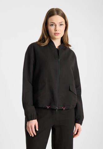 Frieda & Freddies NY Between-Season Jacket in Black: front