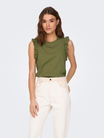 ONLY - Top 'Linda' en verde