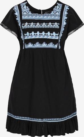 Robe d’été DreiMaster Vintage en noir : devant