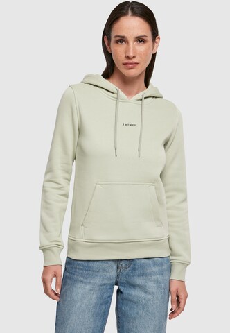 Mister Tee Sweatshirt 'I Don't Give A' in Green