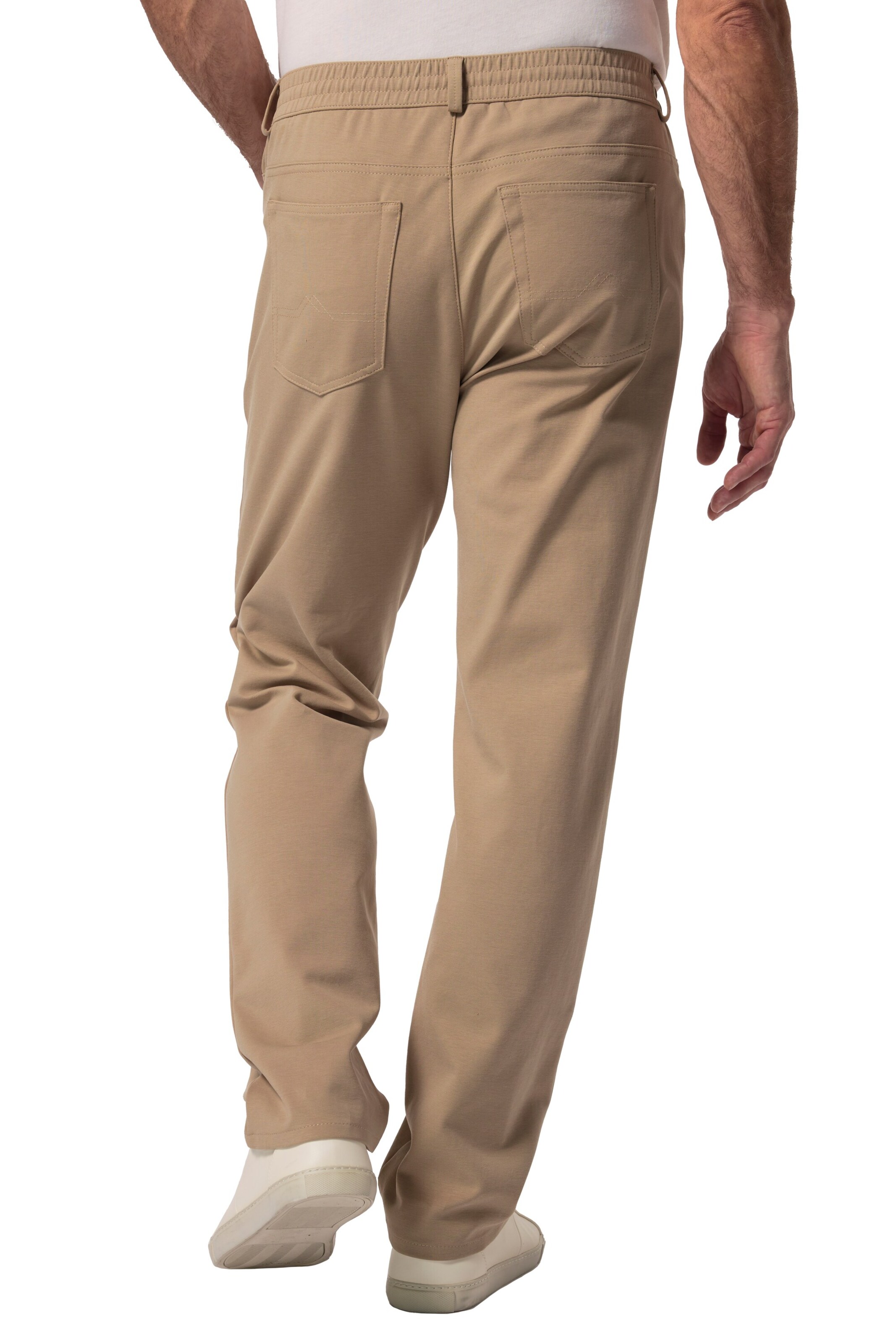 Boston Park Wide leg Chino in Beige