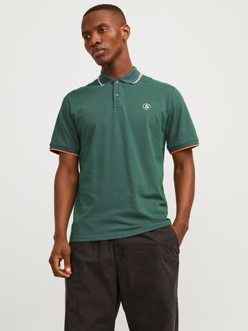 JACK & JONES Poloshirt 'Hass' in Grün: predná strana