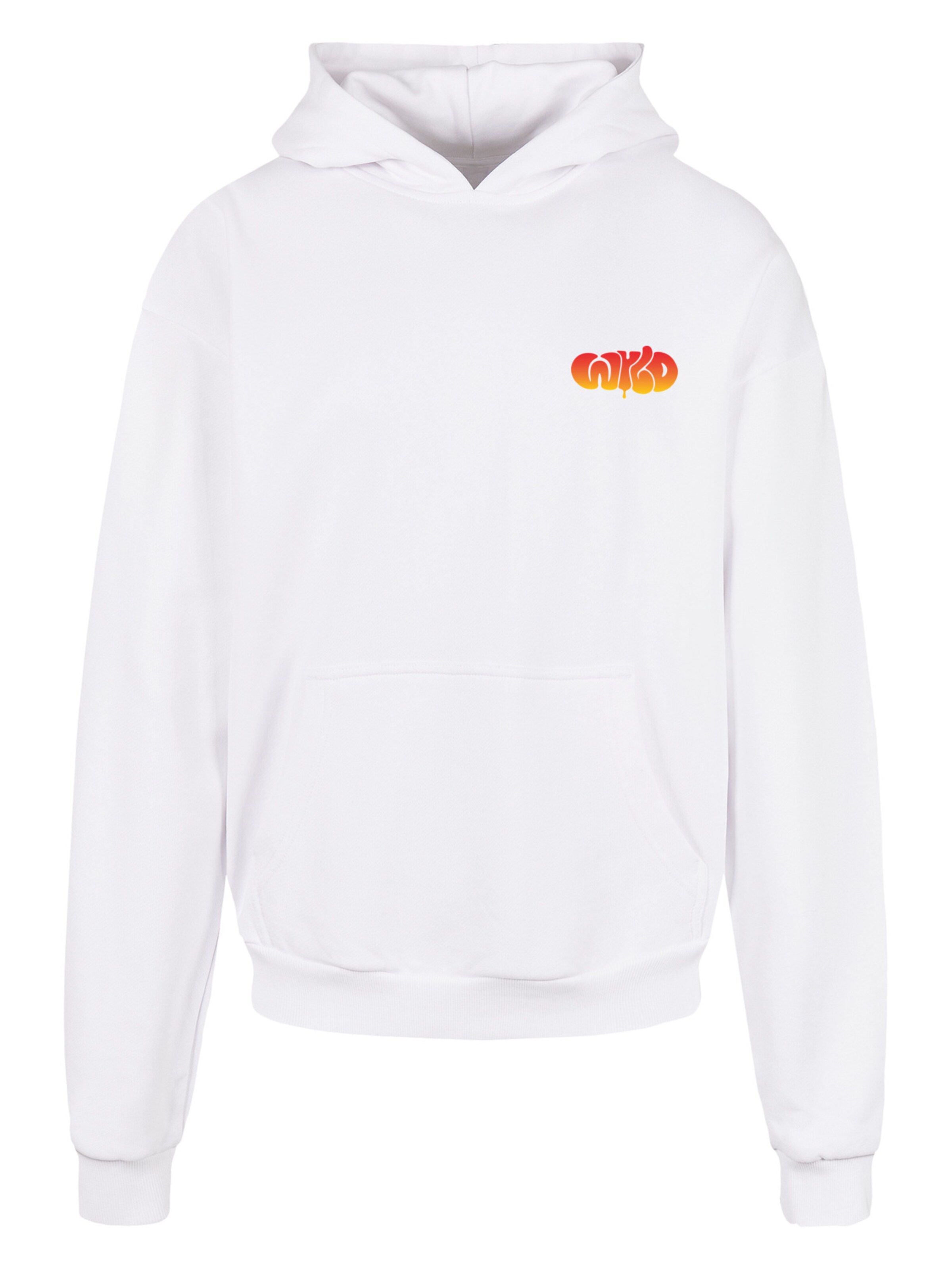 F4NT4STIC Sweatshirt 'WYLD WILD Jugenwort' in White: front