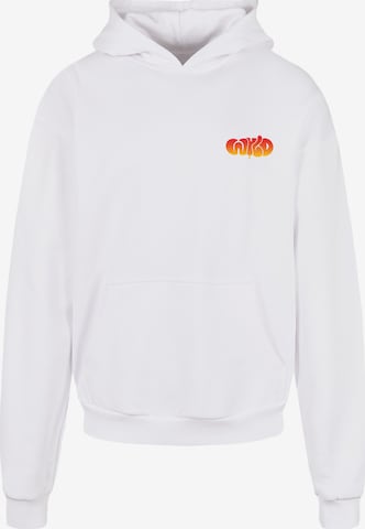 F4NT4STIC Sweatshirt 'WYLD WILD Jugenwort' in Wit: voorkant