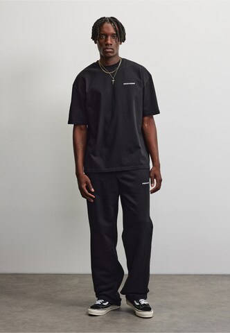 Loosefit Pantalon Pegador en noir