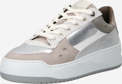 Filling Pieces Lace-up shoe 'Avenue' in Taupe / Silver / White, Item view