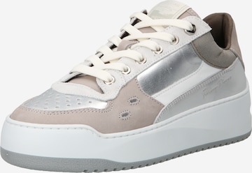 Filling Pieces Lace-up shoe 'Avenue' in Silver: front