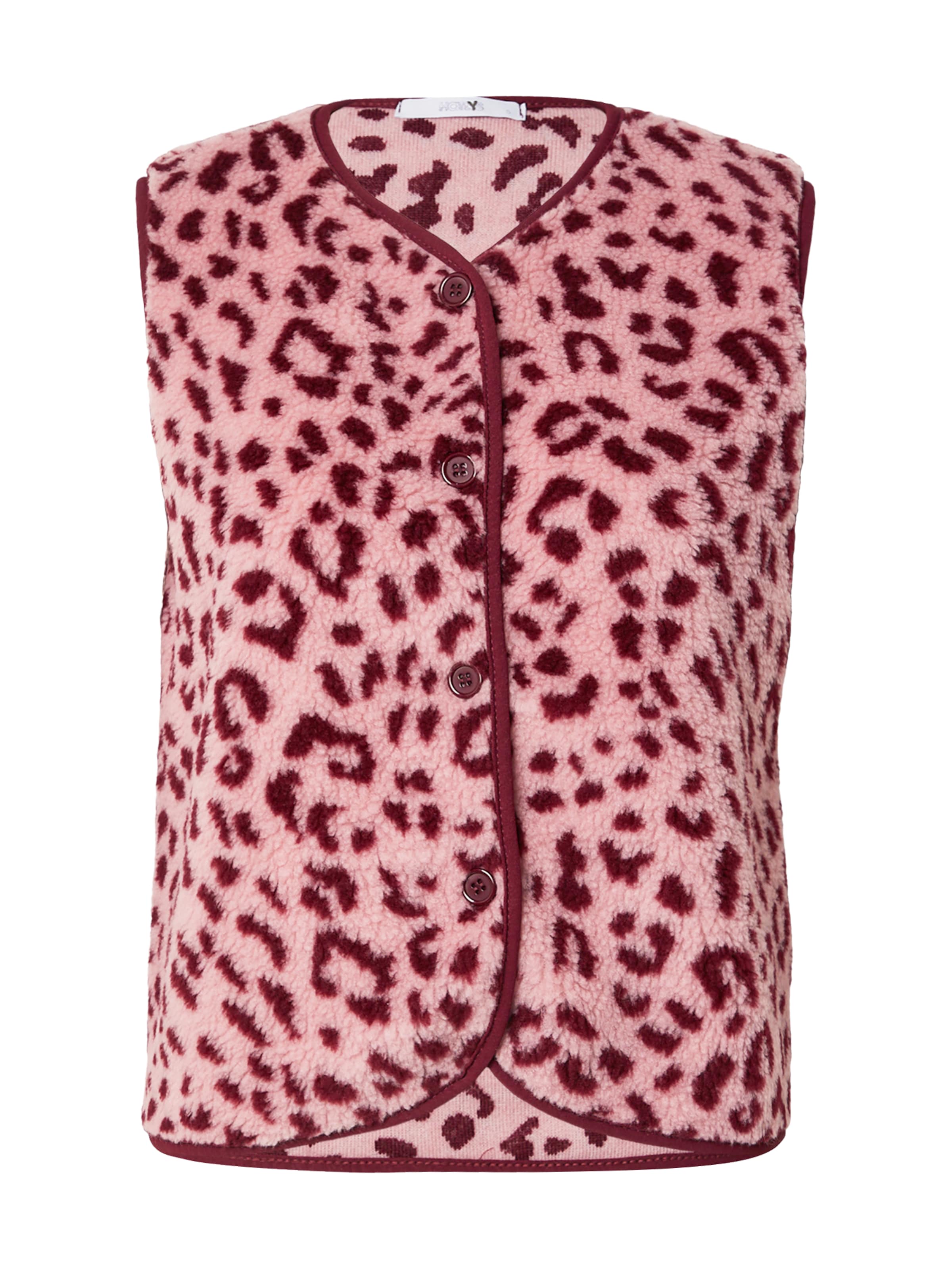 Hailys Vest 'Pa44lina' in Pink: front