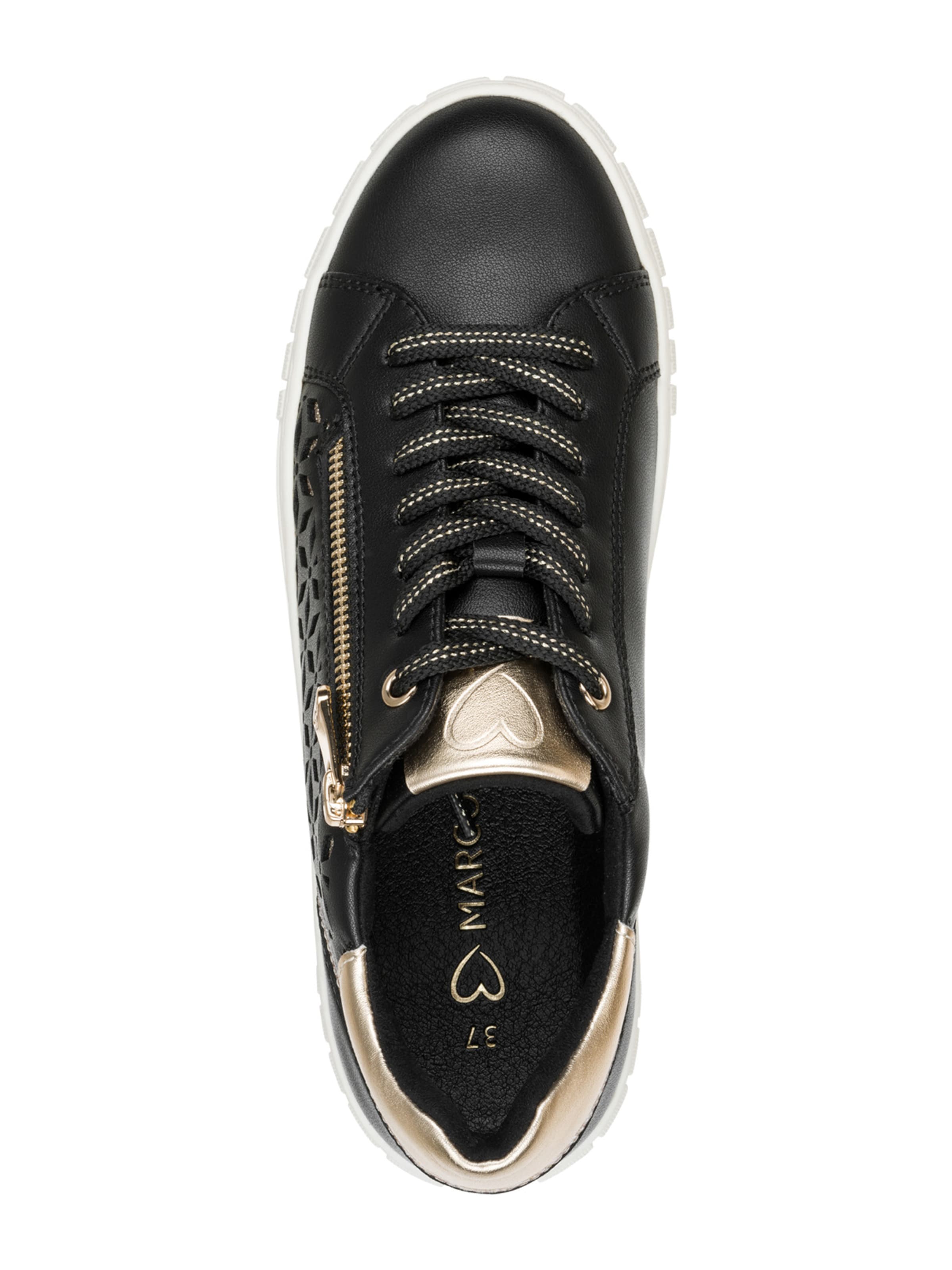 MARCO TOZZI Sneaker in Schwarz
