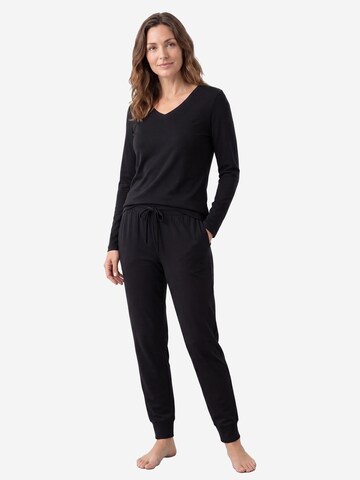 SCHIESSER Pyjama 'Mix & Relax'‌‌‌‌‌ in Schwarz
