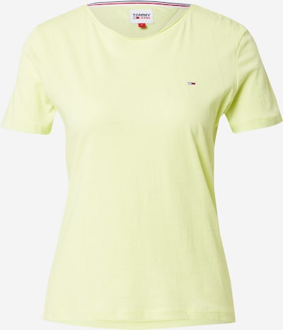 Tommy Jeans Majica u mornarsko plava / kivi zelena / crvena / bijela, Pregled proizvoda