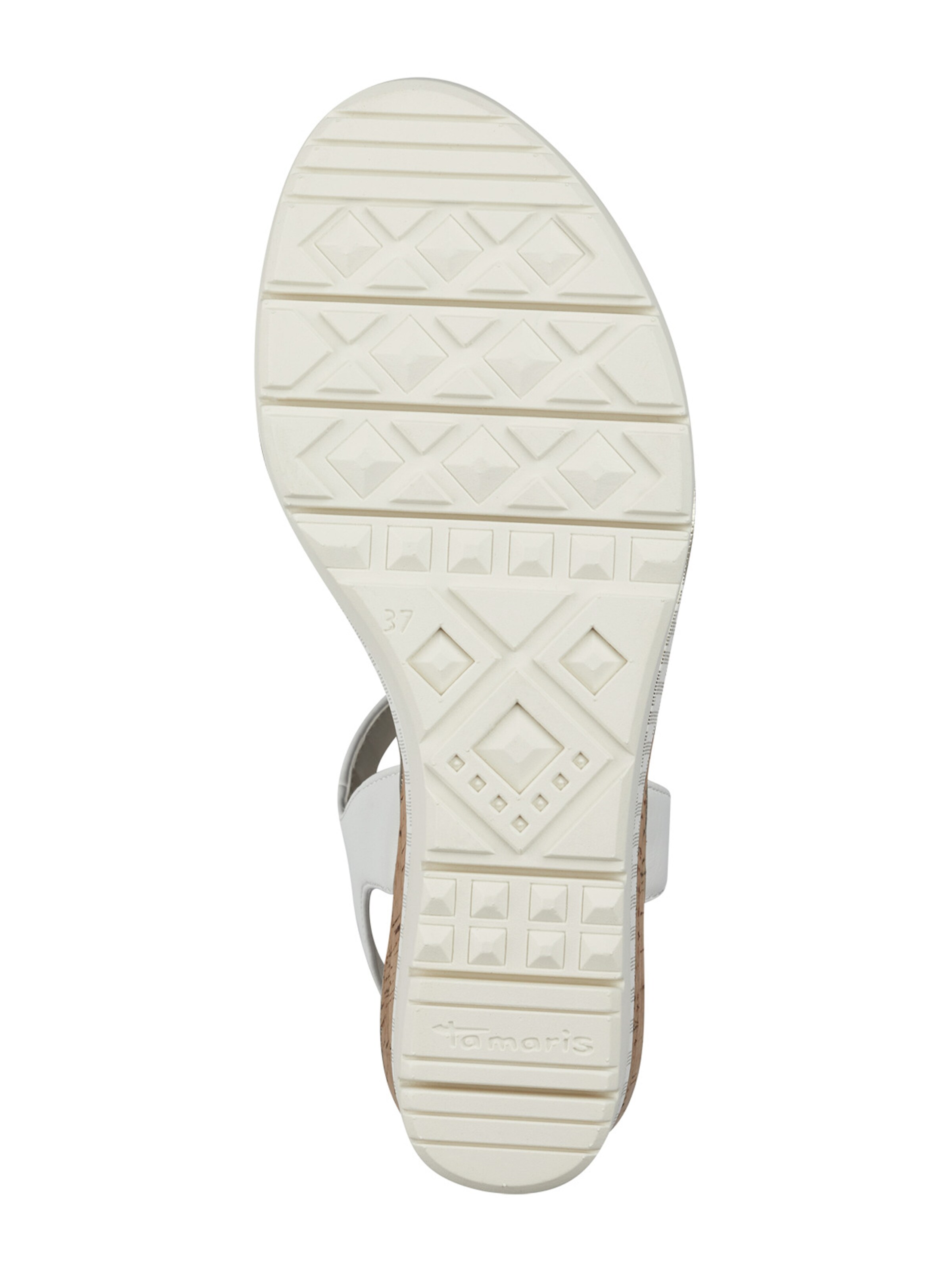 Tamaris Strap Sandals in White